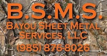 bayou sheet metal houma la|Bayou Sheet Metal Services, LLC .